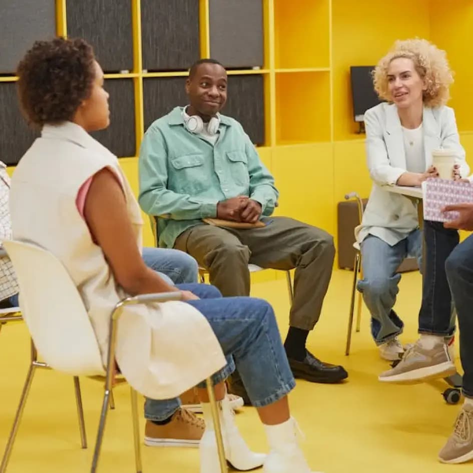 Our professional team collaborating